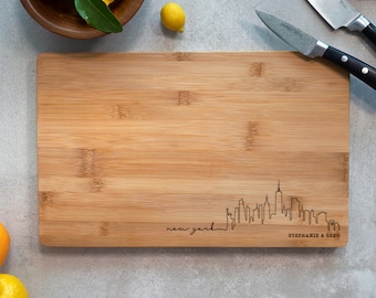 North Carolina Landmark and State Destination Cheese Cutting Board Makes a Unique Housewarming or Wedding Gift NYC New York