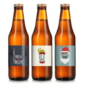 Weihnachtsbier Etiketten Urlaub Bier Etikett Adventsbier Etsy