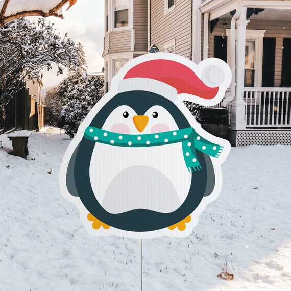 Outdoor Christmas Decorations - Penguin - Christmas Decorations Outdoor