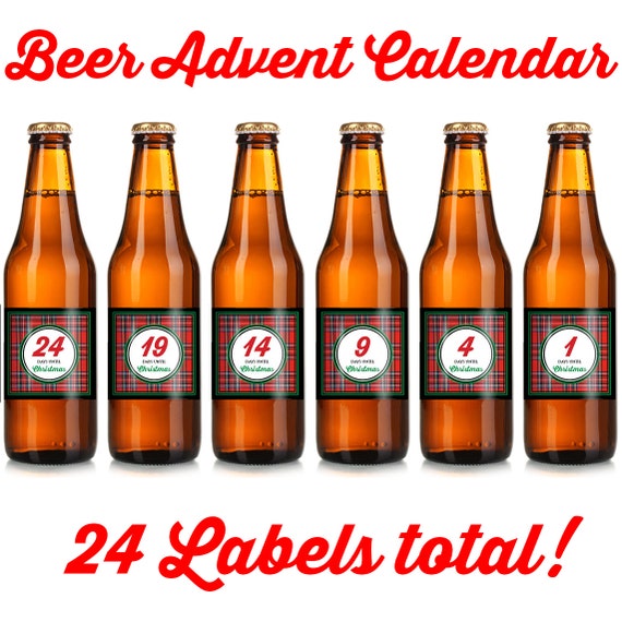 Weihnachtsbier Etiketten Urlaub Bier Etikett Adventsbier Etsy