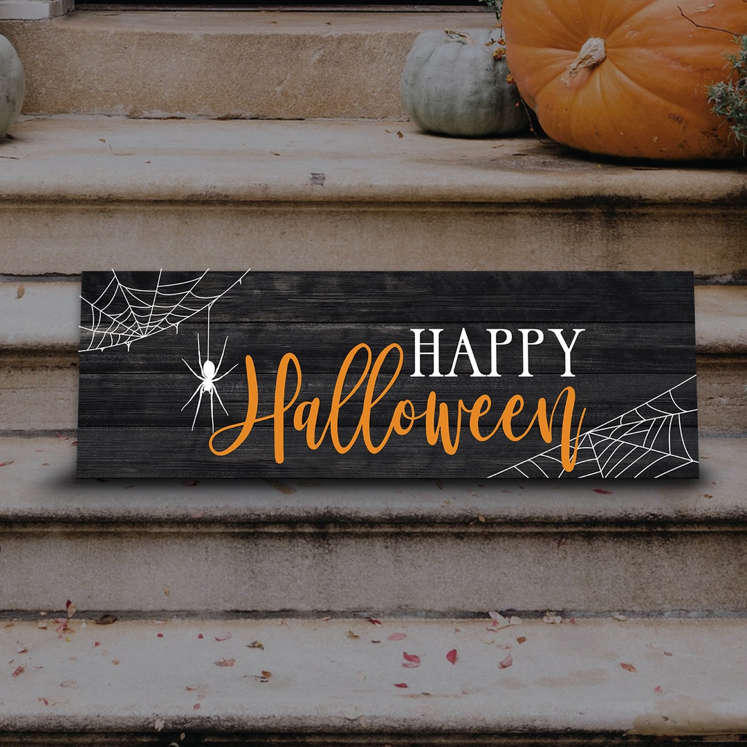 Happy Halloween Wooden Halloween Signs Pallet Sign - Etsy