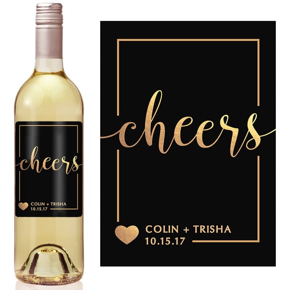 Wedding Wine Label Wedding Table Decor Wedding Centerpiece