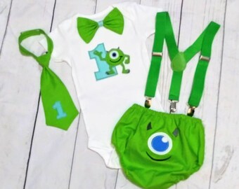 monsters inc first birthday outfit