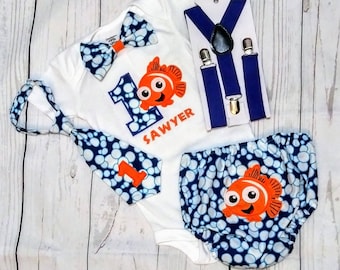 finding nemo 1st birthday outfit