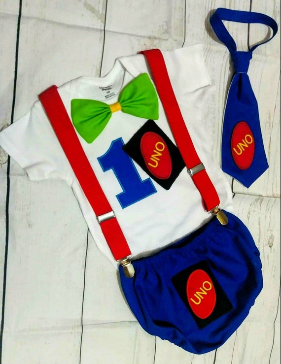 uno birthday onesie