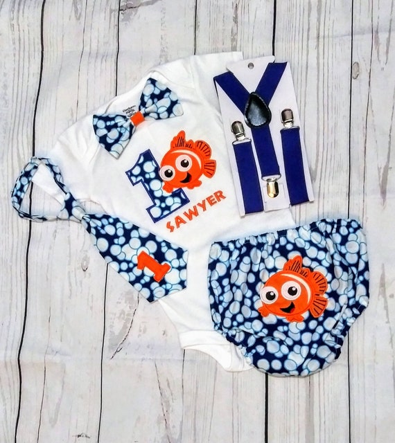 finding nemo 1st birthday outfit