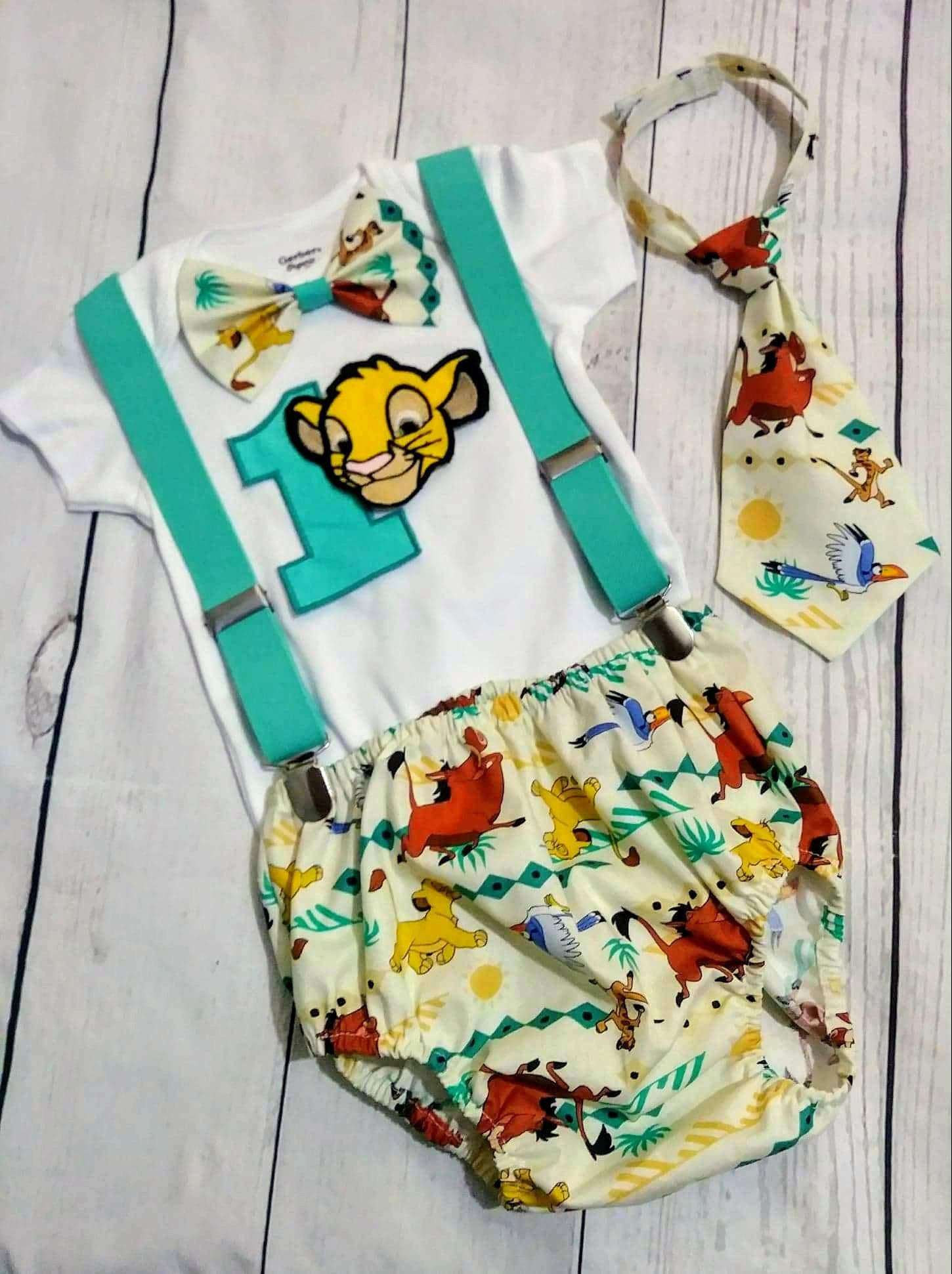lion king birthday outfit