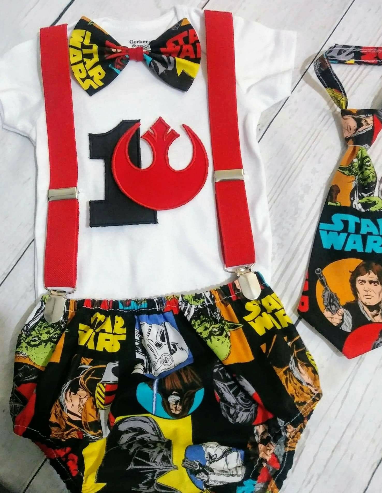star wars first birthday outfit