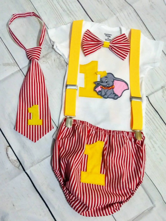 dumbo first birthday outfit