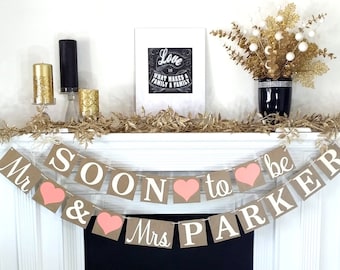 Mr. and Mrs. Wedding Banner DIY (Burlap & Chalk Paint) - Dear