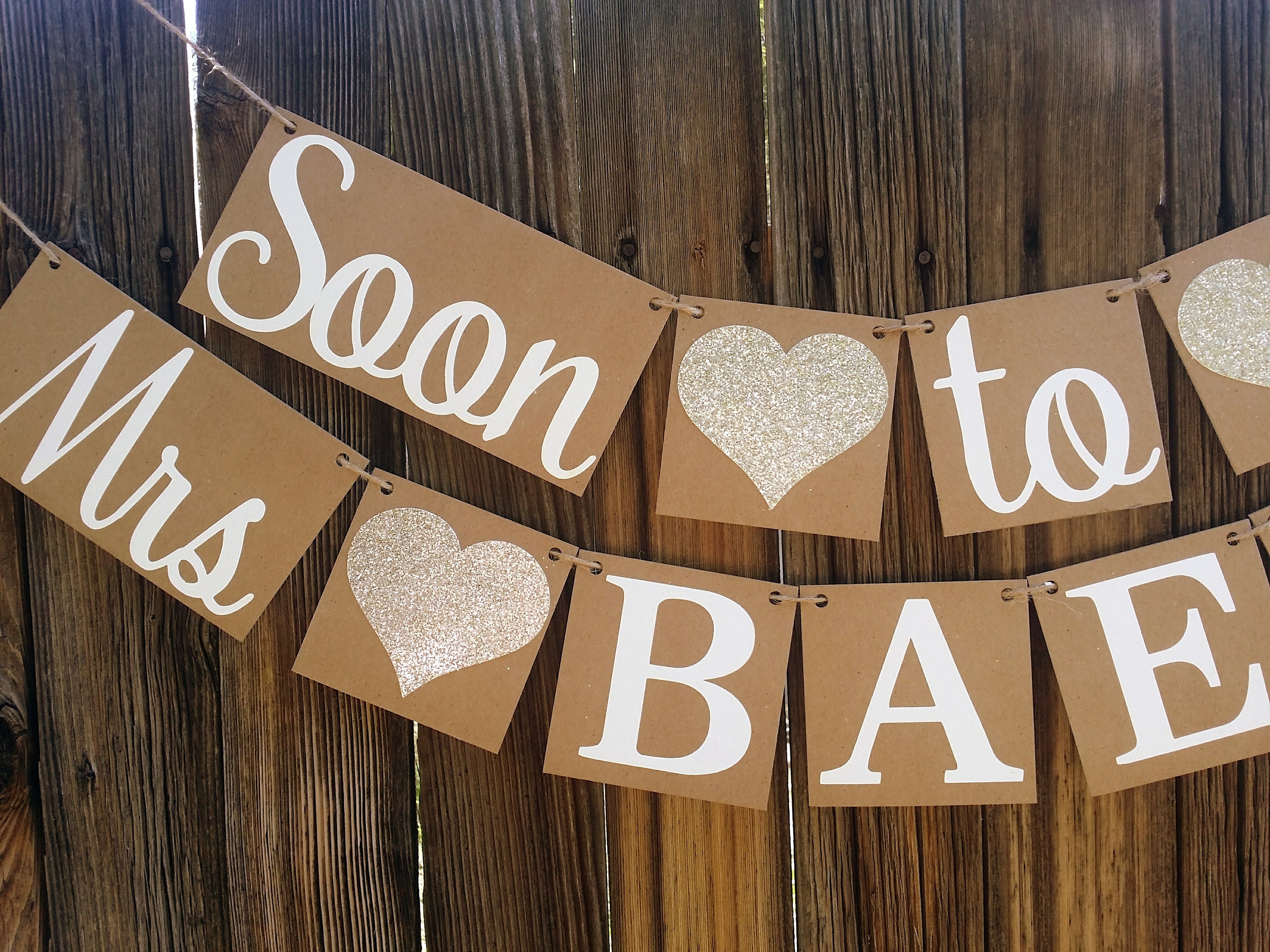 Bridal Shower Decoration / Bridal Shower Banner / Soon To Be Etsy