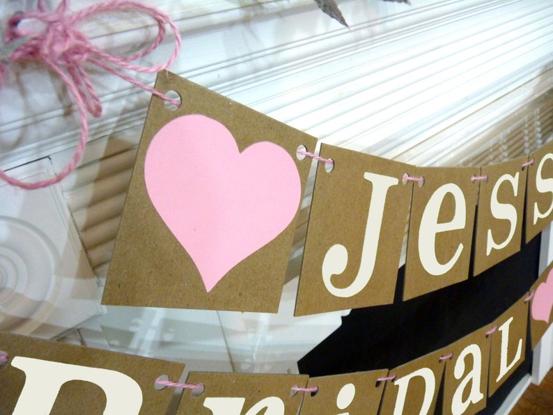 Bridal Shower Banner Custom Name Bride to Be Banner Wedding Etsy