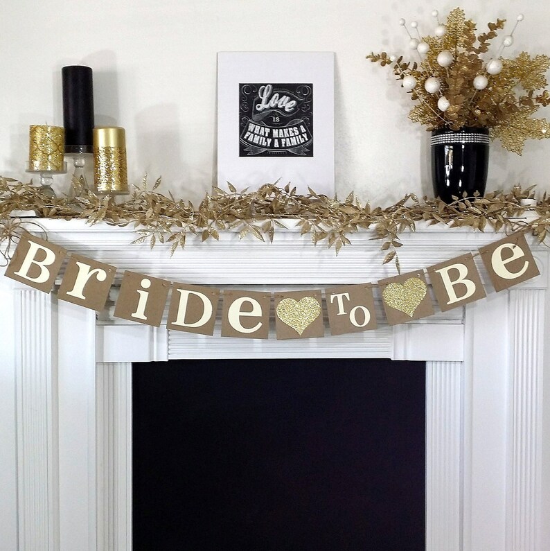 Bridal Shower Banner Bridal Shower Decor / Bride to Be Banner Etsy UK