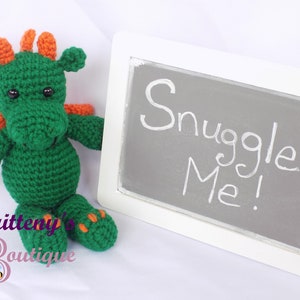 Amigurumi Dragon Pattern Stuffed Animal Dragon Crochet Pattern Dragon Amigurumi Crochet Pattern