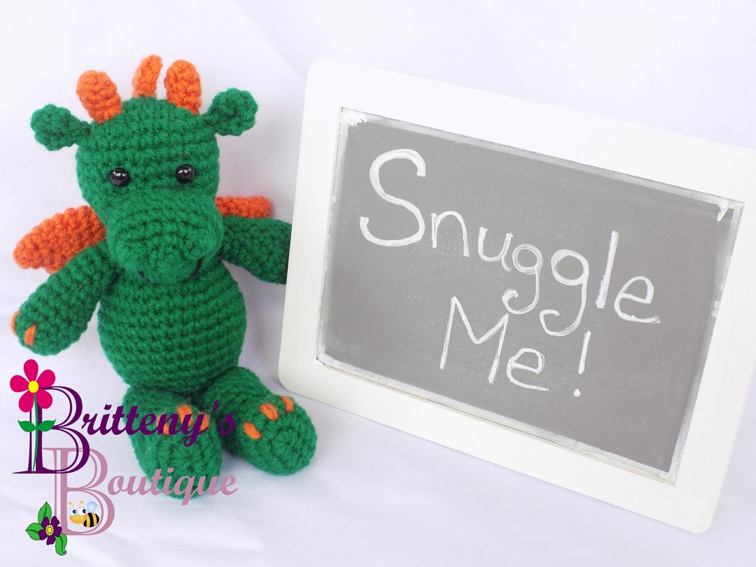 Amigurumi Dragon Stuffed Animal Dragon Amigurumi Plush Dragon Cute