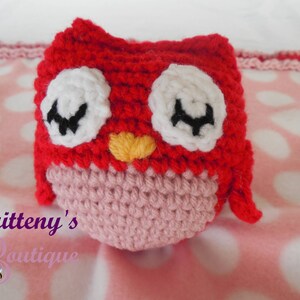 Baby Lovey Haak Baby Lovey Haak Pluche Roze Uil Baby Fleece Lovey Baby Veiligheidsdeken Knuffeldeken Kraamcadeau