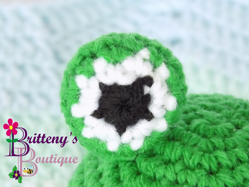 Baby Lovey Crochet Baby Lovey Crochet Plush Green Frog Baby Boy Blue Security Blanket Snuggle Blanket Baby Shower Gift 17 inches image 3