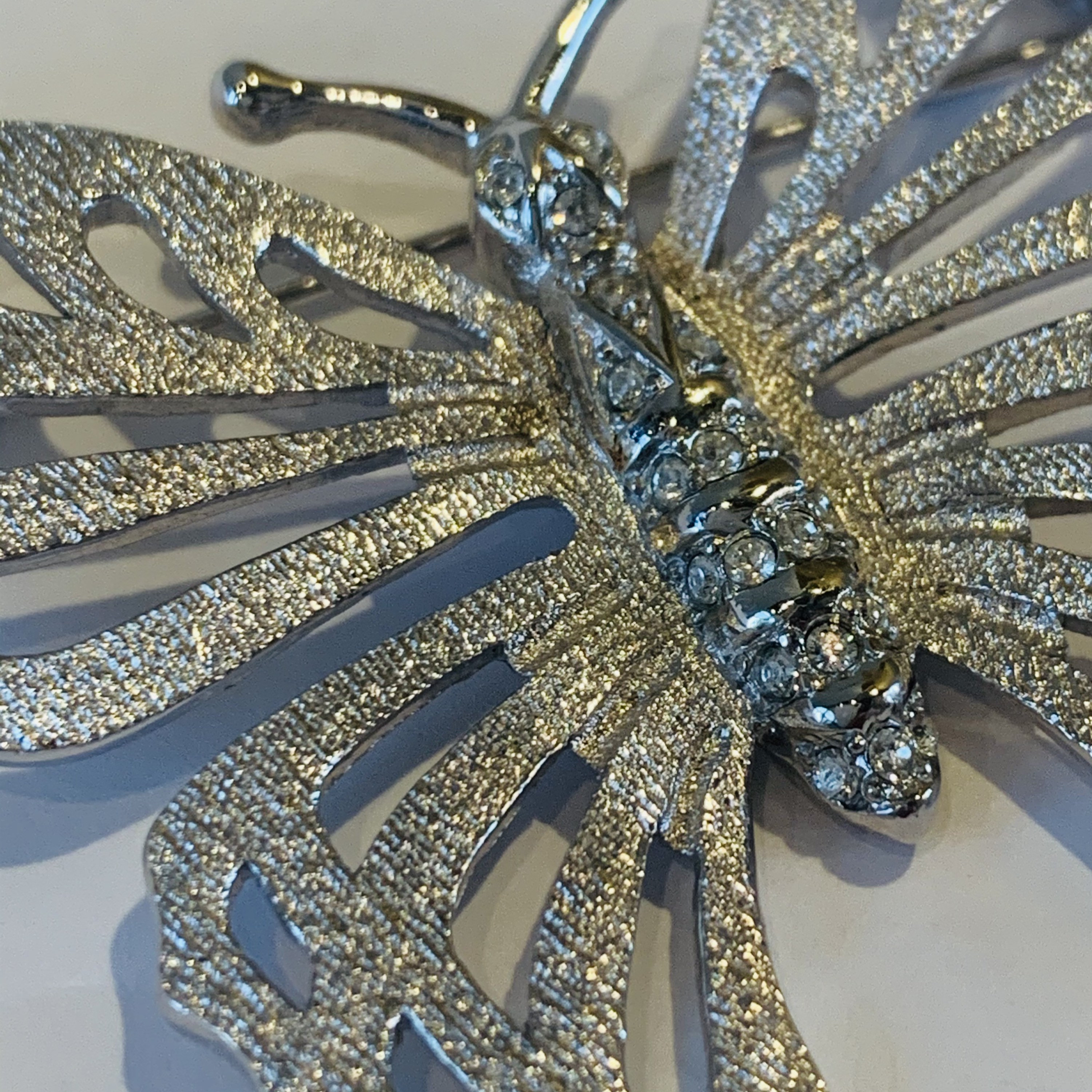 CHRISTIAN DIOR Butterfly large brooch Etsy