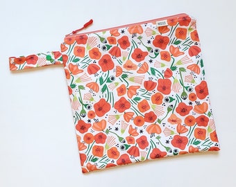 Poppies Wet Bag