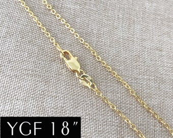 18 Inch Gold Chains - Etsy
