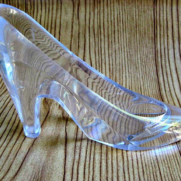 Cinderella's Glass Slipper (Large) - Princess Party Decoration, Party Game, Cake Topper