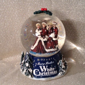 White christmas snow globe Outlet