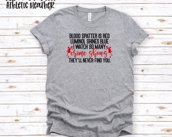 Blood Spatter Shirt - Etsy