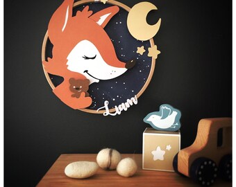 Deco Bebe Renard Etsy