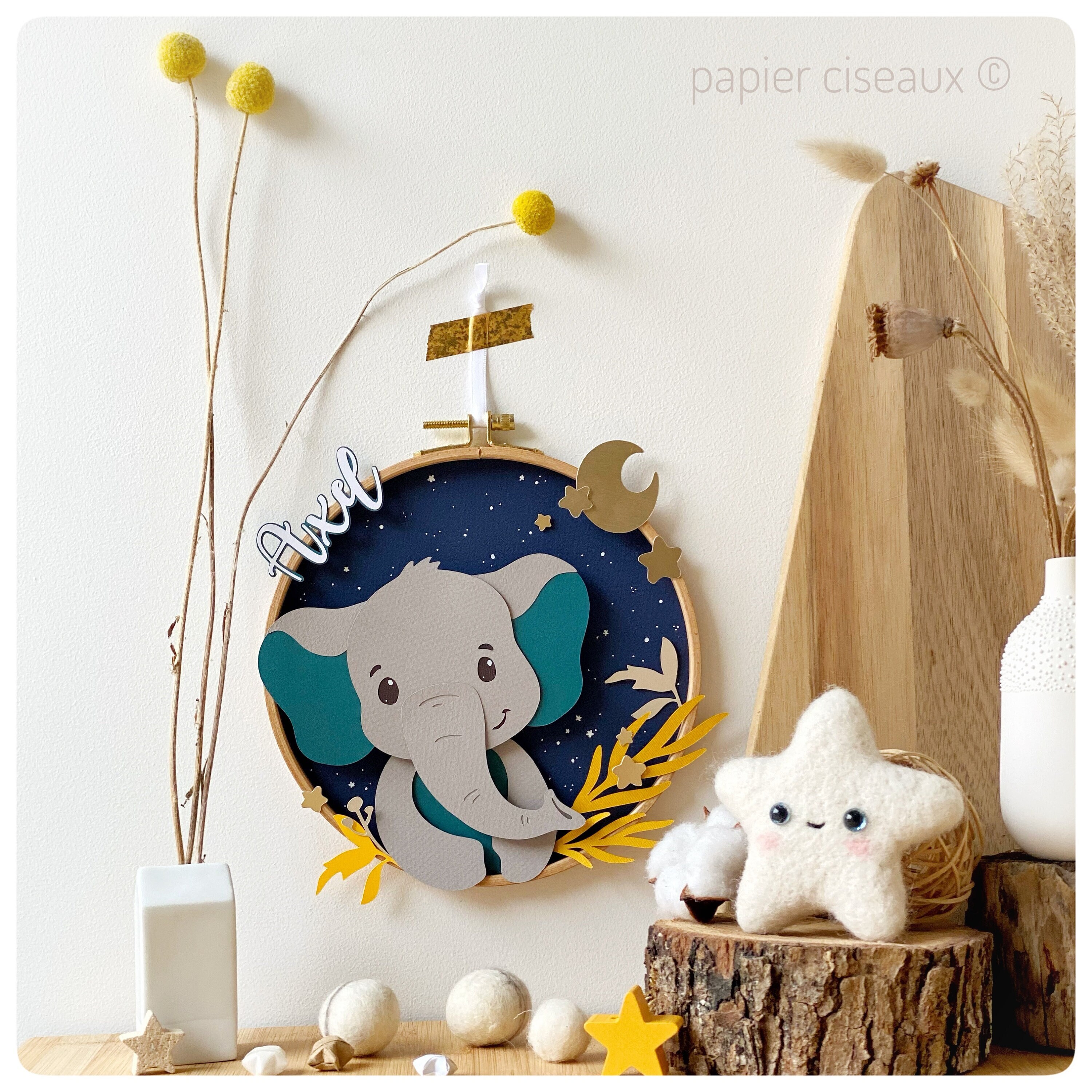 Suspension Petit Éléphant