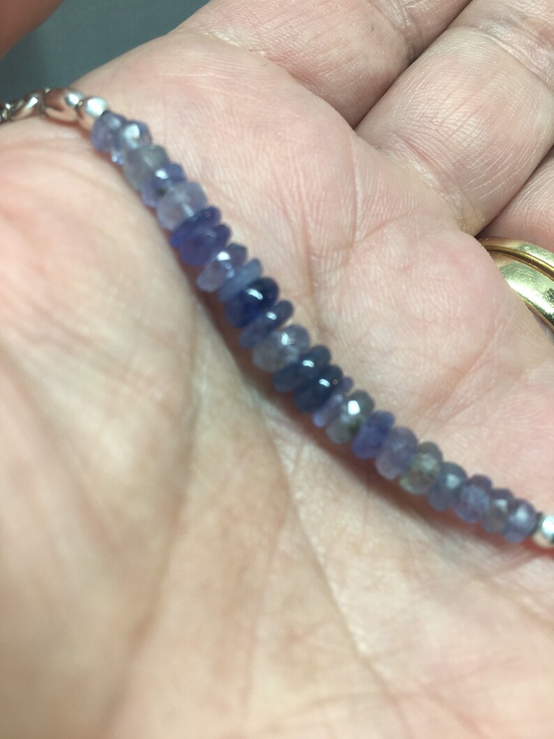 Tanzanite bracelet