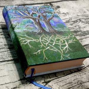 Tree of Life Knotwork Blank Book of Shadows, A5 Grimoire