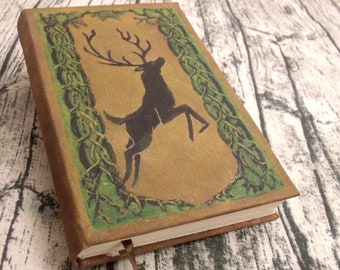 The Stag Journal, Blank Book of Shadows, A5 BOS, Grimoire