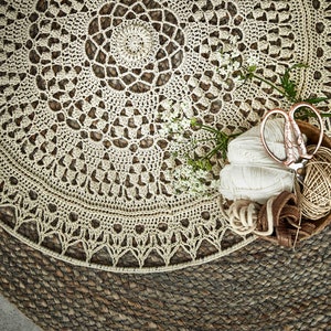 Ketuts mandala haakpatroon uit boeken Journey/Crochet Journey afbeelding 3