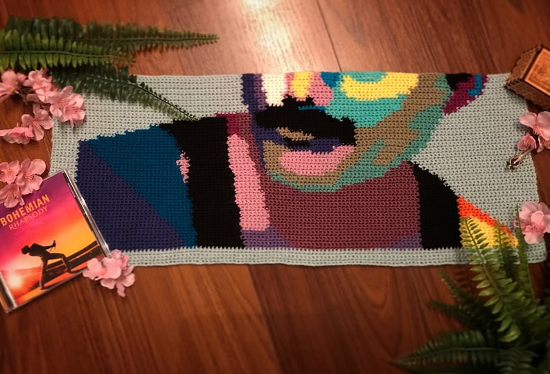 Crocheting Freddie Mercury English/Dutch version image 5