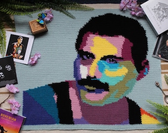 Crocheting Freddie Mercury English/Dutch version