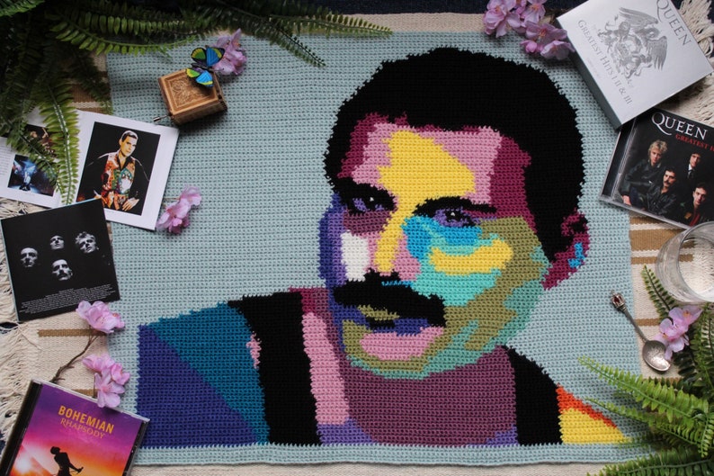 Crocheting Freddie Mercury English/Dutch version image 1