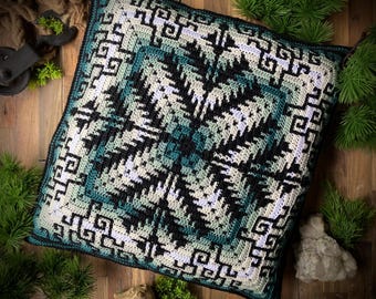 Misty Mornings crochet pattern - Dutch and English (US)