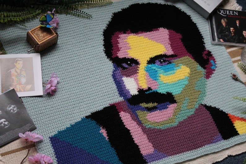 Crocheting Freddie Mercury English/Dutch version image 2