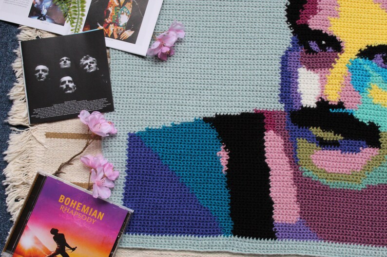 Crocheting Freddie Mercury English/Dutch version image 3