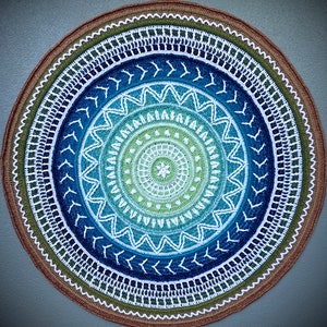 Aztek crochet pattern image 5