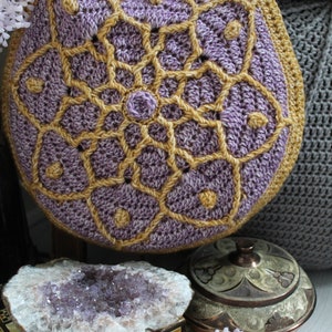 Indian Flower bag crochet pattern image 6