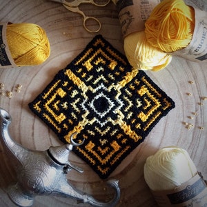 Medina Mosaic tiles crochet pattern image 6