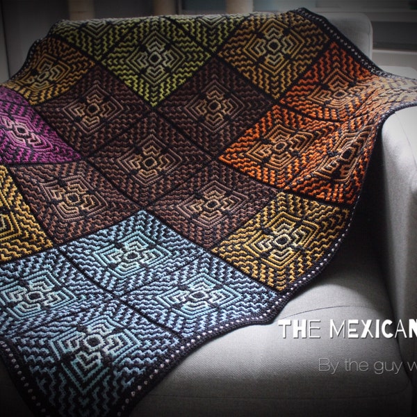 the Mexican Tiles crochet pattern