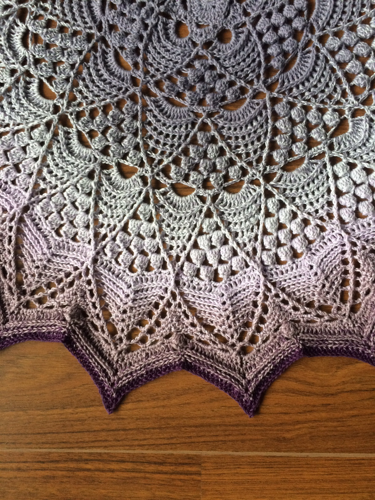 lotus mandala crochet pattern