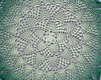 Lotus Blossom mandala crochet pattern