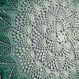 Lotus & Blossom mandala crochet pattern image 3