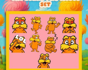 El paquete de gestos de Lorax: 9 divertidos gestos para Twitch y Discord