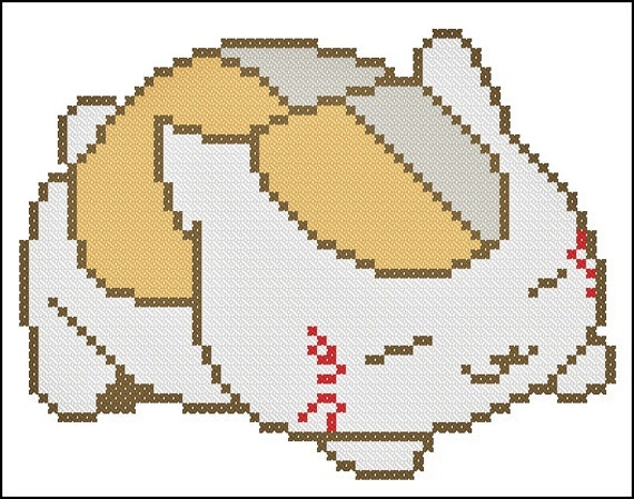 Nyanko Madara Natsume Yuujinchou Anime Cross Stitch Pdf Etsy