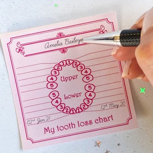 Tooth Fairy Letter Fairy Letter Fairy Mail Lost Tooth Tooth Loss Tiny Tooth Fairy Letter for Girl image 7