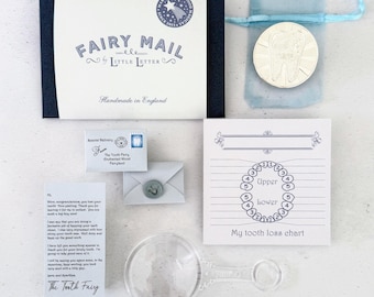 Tooth Fairy Letter Kit | Miniature Mail, Lost Tooth Keepsake